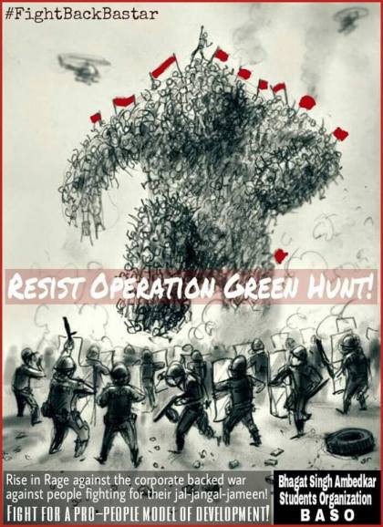 Resist operation green hunt!